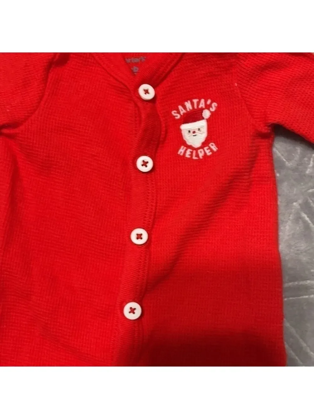 SANTAS helper onesie
